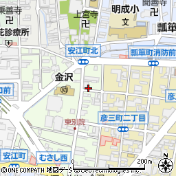 石川県金沢市安江町5-5周辺の地図