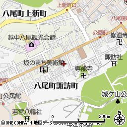 富山県富山市八尾町上新町2677周辺の地図