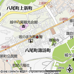 富山県富山市八尾町上新町2685周辺の地図