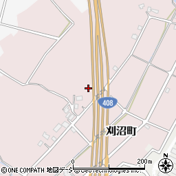 栃木県宇都宮市刈沼町周辺の地図