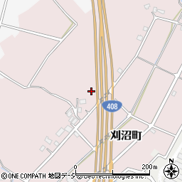 栃木県宇都宮市刈沼町周辺の地図