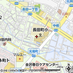 〒920-0043 石川県金沢市長田の地図