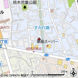 栃木県宇都宮市戸祭町2183-1周辺の地図