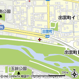 シラカワ金沢周辺の地図