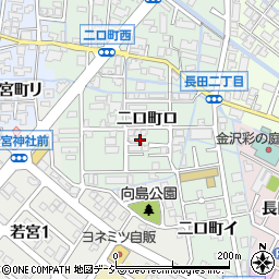 石川県金沢市二口町ロ55周辺の地図