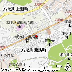 富山県富山市八尾町上新町2679-1周辺の地図