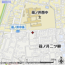 長野県長野市篠ノ井二ツ柳2033周辺の地図