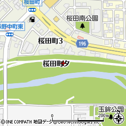 石川県金沢市桜田町タ周辺の地図