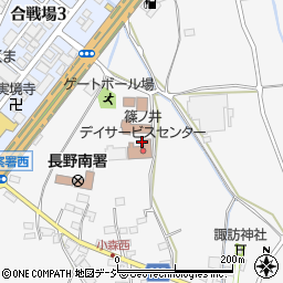 長野県長野市篠ノ井小森586周辺の地図