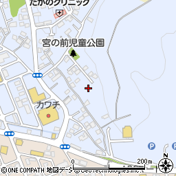 栃木県宇都宮市戸祭町2743-21周辺の地図