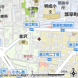 石川県金沢市安江町5-22周辺の地図