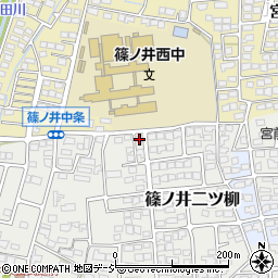 長野県長野市篠ノ井二ツ柳2035周辺の地図