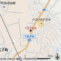 下武子町東周辺の地図