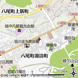 富山県富山市八尾町上新町2674周辺の地図