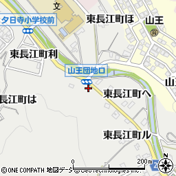 石川県金沢市東長江町へ周辺の地図