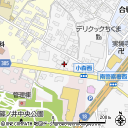 ヨコヤマ内装周辺の地図