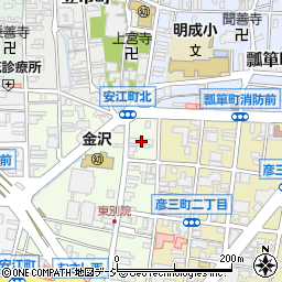 石川県金沢市安江町5-21周辺の地図