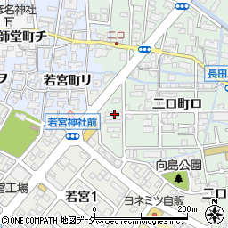 石川県金沢市二口町ロ26周辺の地図