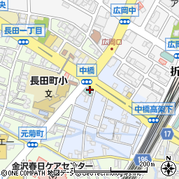 MAX CAFE 金沢店周辺の地図