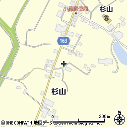 栃木県芳賀郡市貝町杉山712周辺の地図