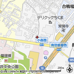 長野県長野市篠ノ井小森492周辺の地図