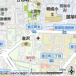 石川県金沢市安江町5周辺の地図