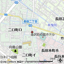 中部資材株式会社　金沢出張所周辺の地図