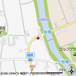 富山県南砺市田尻42周辺の地図