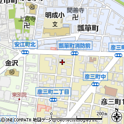 瓢箪文化会館周辺の地図