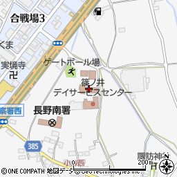 社会福祉法人長野市社会事業協会　篠ノ井授産所周辺の地図