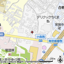 長野県長野市篠ノ井小森467-5周辺の地図