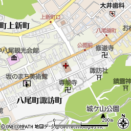 富山県富山市八尾町上新町2657周辺の地図
