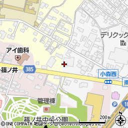 長野県長野市篠ノ井小森477周辺の地図