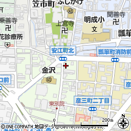 石川県金沢市安江町5-10周辺の地図
