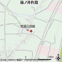 長野県長野市篠ノ井杵淵871-1周辺の地図