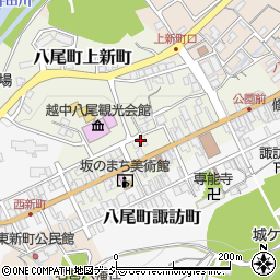 富山県富山市八尾町上新町2765周辺の地図