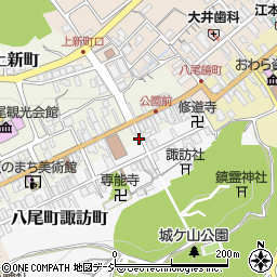 富山県富山市八尾町上新町2650周辺の地図