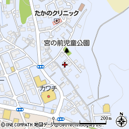 栃木県宇都宮市戸祭町2743-17周辺の地図