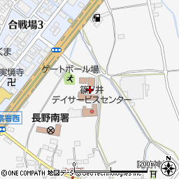 長野県長野市篠ノ井小森588周辺の地図