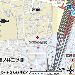 長野県長野市篠ノ井二ツ柳2222周辺の地図