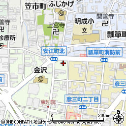 石川県金沢市安江町5-15周辺の地図