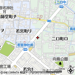 石川県金沢市二口町ロ24周辺の地図