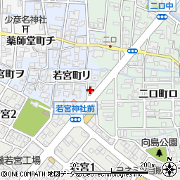 石浦神堂店　若宮店周辺の地図