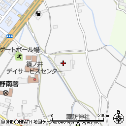 長野県長野市篠ノ井小森112周辺の地図