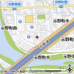 石川県金沢市示野町南138周辺の地図