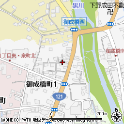 〒322-0005 栃木県鹿沼市御成橋町の地図
