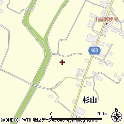 栃木県芳賀郡市貝町杉山2226周辺の地図