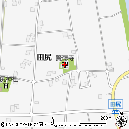 富山県南砺市田尻165周辺の地図