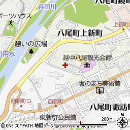 富山県富山市八尾町上新町3496周辺の地図