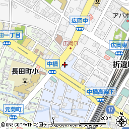 金澤達系 麺屋達周辺の地図